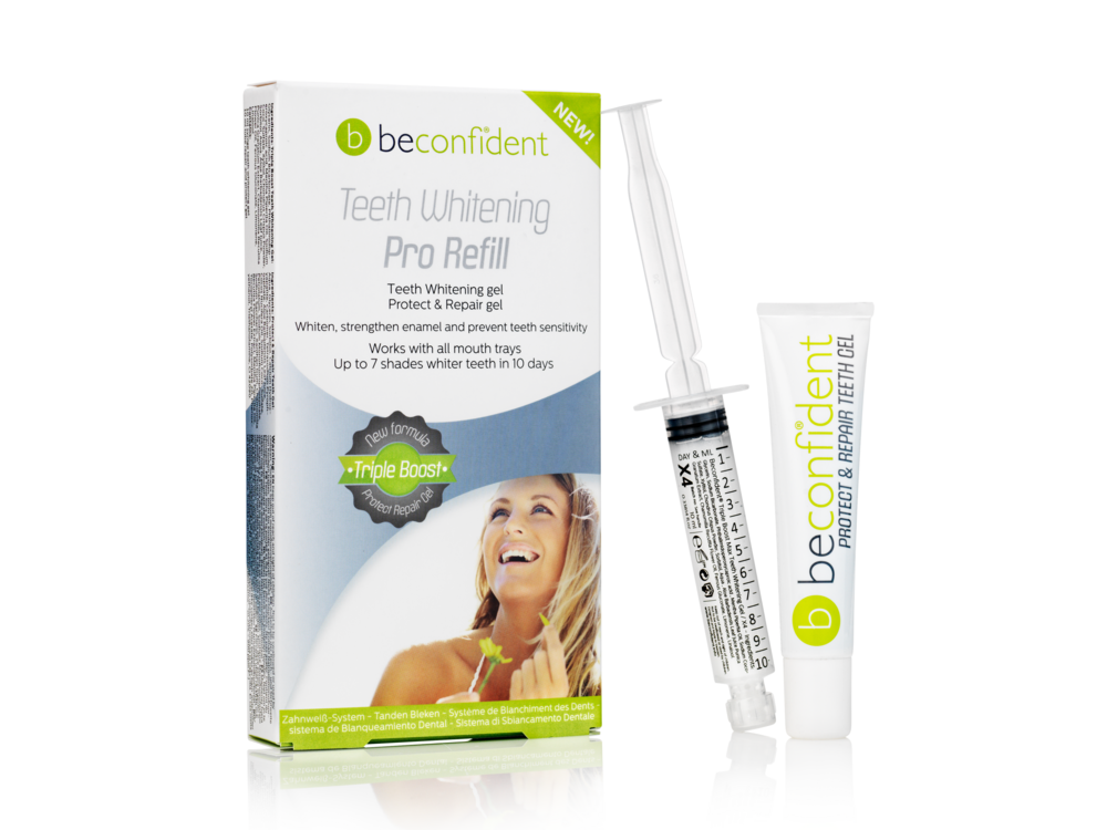 Tuotekuva: Beconfident X4 Pro Kit -hampaiden kotivalkaisupaketin täyttöpakkaus 2x10ml