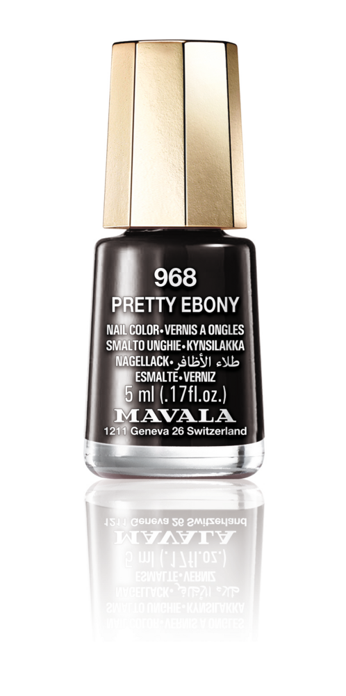 Tuotekuva: Mavala Mini Color -kynsilakka 5 ml 968 Pretty Ebony Mavala Pretty Rebel Colors -kokoelman kausisävy