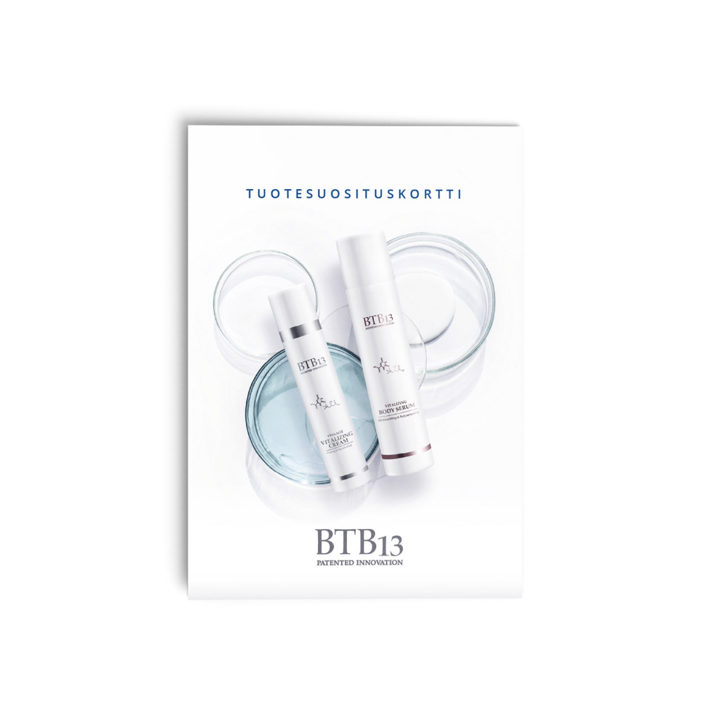 Tuotekuva: BTB13 Tuotesuosituskortti