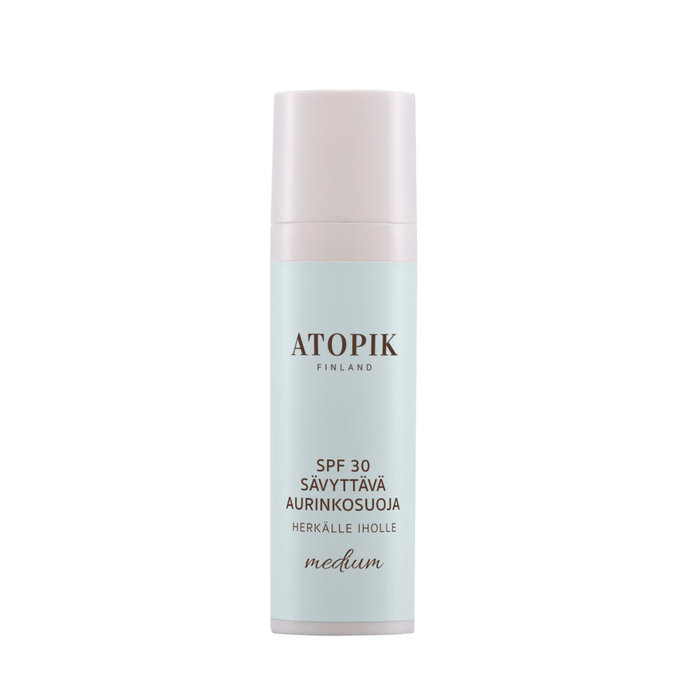 Tuotekuva: Atopik SPF30 Sävyttävä Aurinkosuoja Medium 30ml