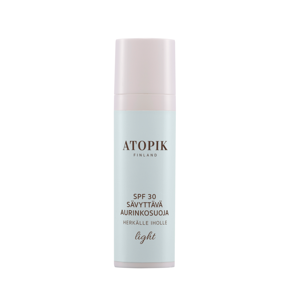 Tuotekuva: Atopik SPF30 Sävyttävä Aurinkosuoja Light 30ml