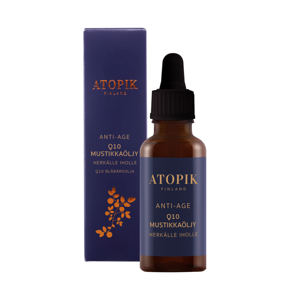 Tuotekuva: ATOPIK ANTI-AGE Q10 Mustikkaöljy 30ml