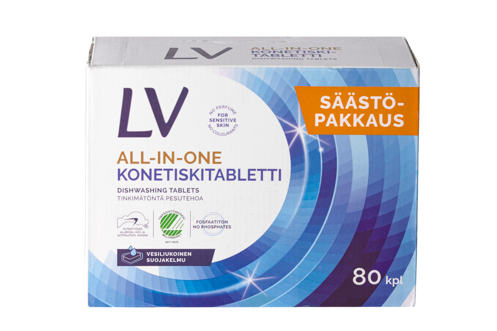 Tuotekuva: LV 80kpl all-in-one konetiskitabletti