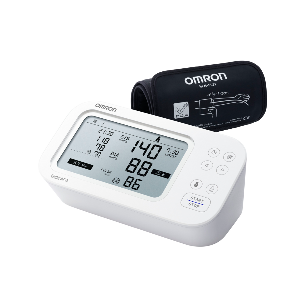 Tuotekuva: Omron® M6 Comfort AFib olkavarsiverenpainemittari
