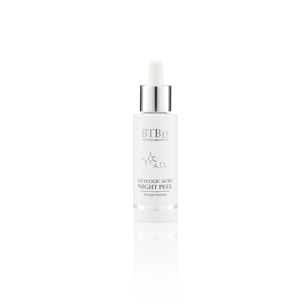 Tuotekuva: BTB13 Glycolic Acid Night Peel -Midnight Renewal / HUOM. päiväys 10/2026