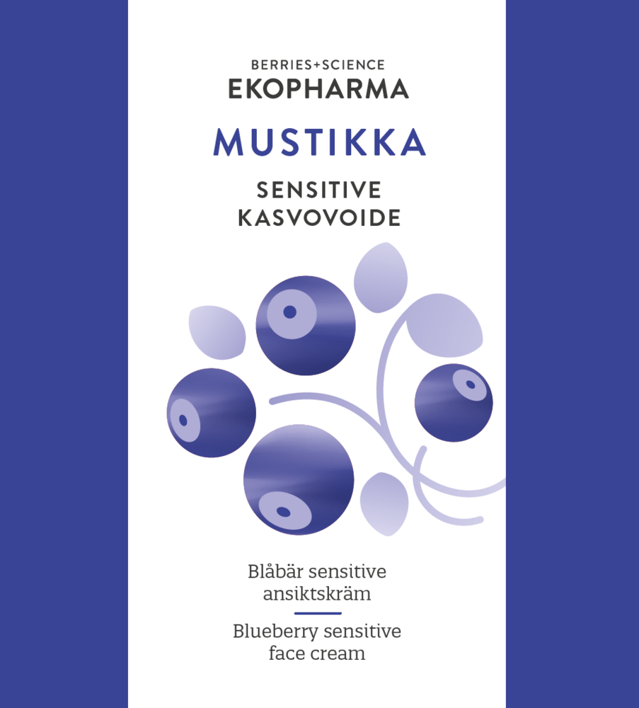 Tuotekuva: EP NÄYTEKOKO 3ml Mustikka Sensitive Kasvovoide