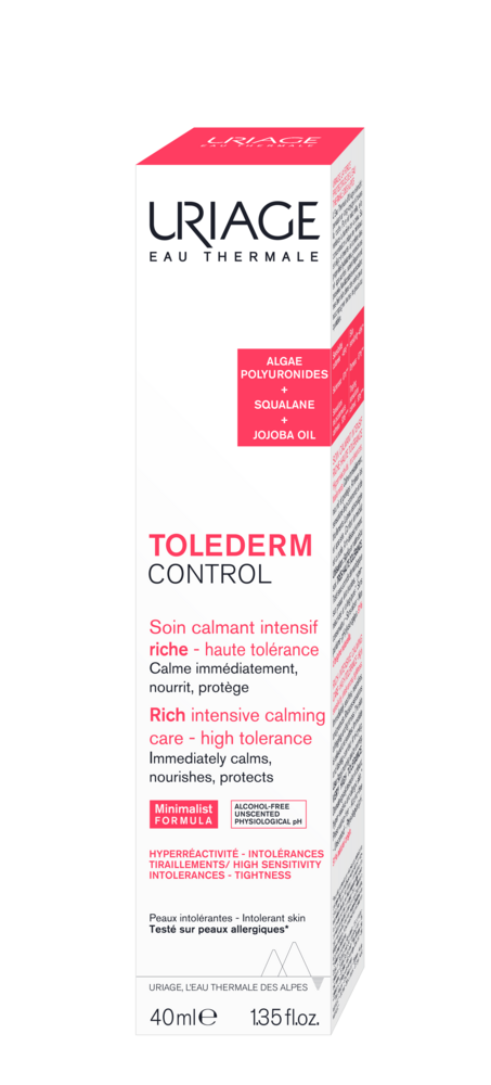 Tuotekuva: Uriage Tolederm Control Rich Care 40 ml täyteläinen kasvovoide