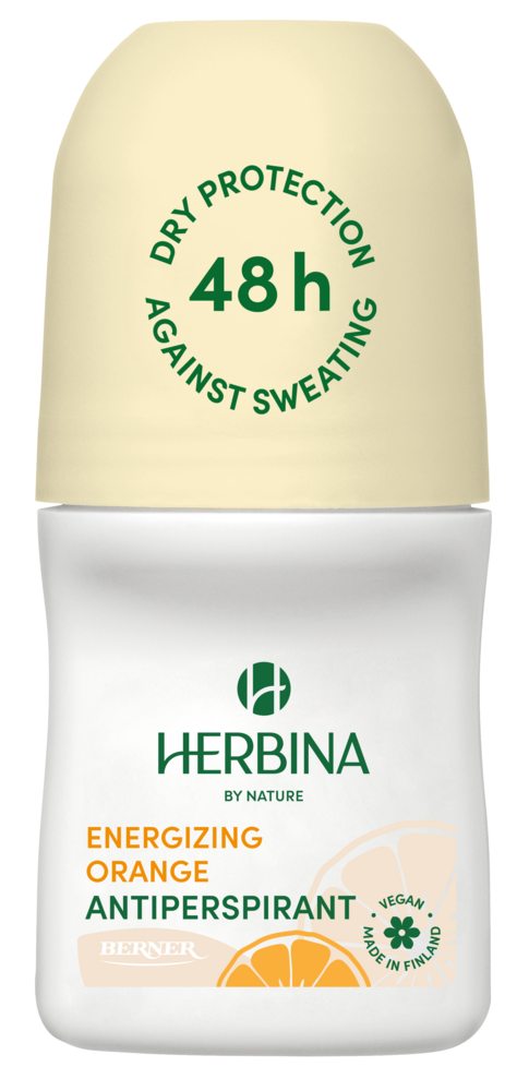 Tuotekuva: Herbina antiperspirantti roll-on Energizing Orange 50ml