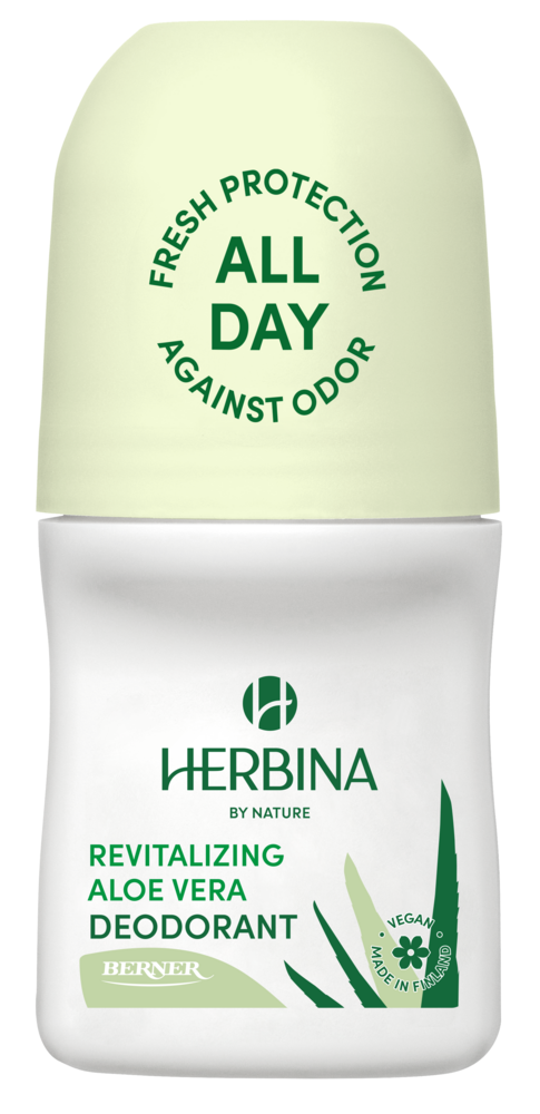 Tuotekuva: Herbina deodorantti roll-on Revitalizing Aloe Vera 50ml