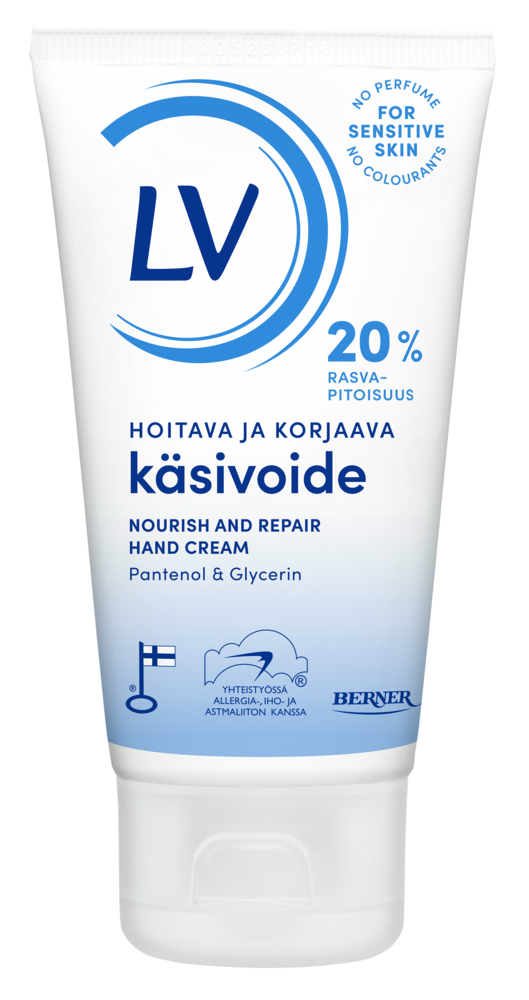 Tuotekuva: LV Hoitava ja Korjaava käsivoide