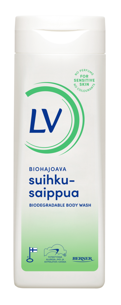 Tuotekuva: LV Biohajoava suihkusaippua 250 ml