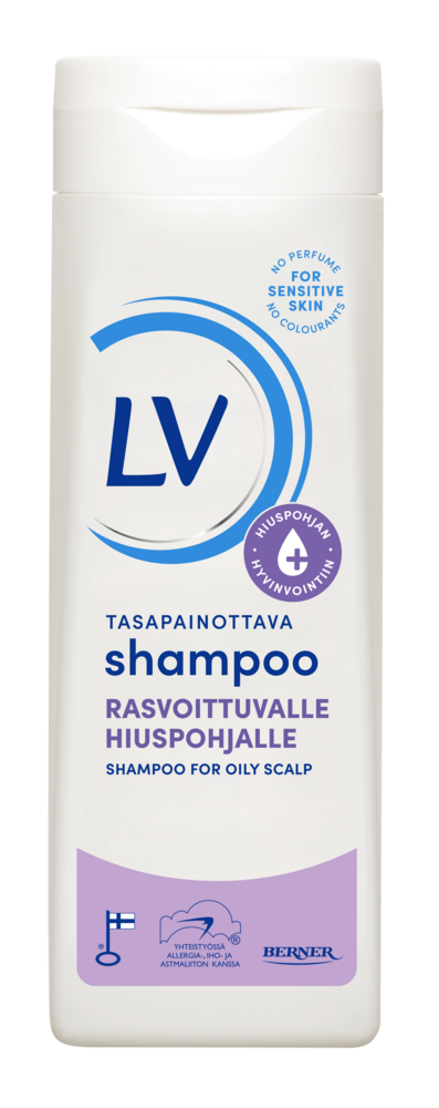 Tuotekuva: LV shampoo rasvoittuvalle hiuspohjalle 250ml