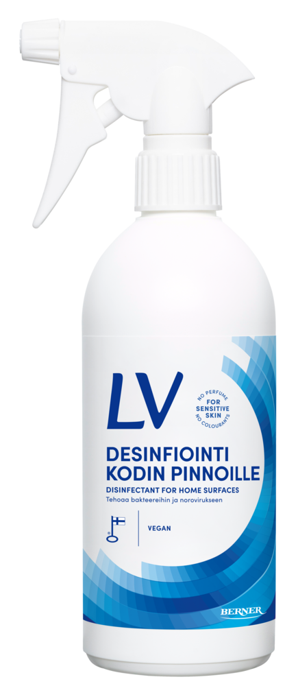 Tuotekuva: LV 500ml Desinfiointi kodin pinnoille