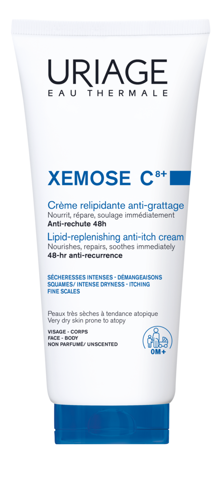 Tuotekuva: Uriage Xemose C8+ Lipid-Replenishing Anti-Itch Cream 200 ml voide
