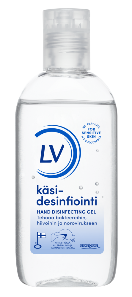 Tuotekuva: LV 100ml Käsidesinfiointi geeli EN 14476 Noro