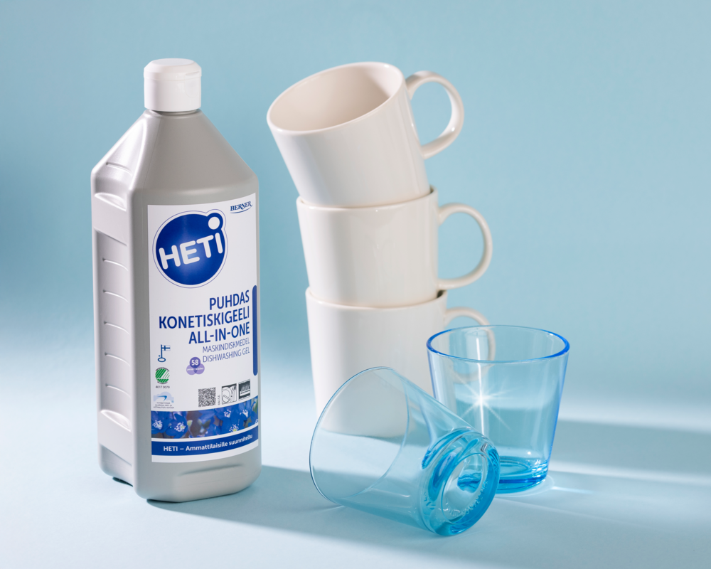 Tuotekuva: HETI Puhdas Konetiskigeeli All-In-One 1 L