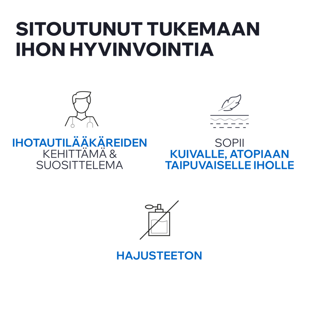 Tuotekuva: Uriage Xemose C8+ Lipid-Replenishing Anti-Itch Cerat 200ml voide erittäin kuivalle iholle