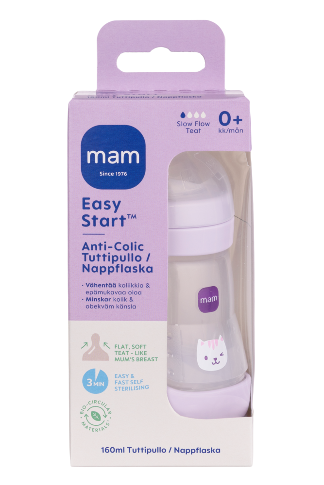 Tuotekuva: Ainu MAM Easy Start Anti-Colic tuttipullo 160 ml