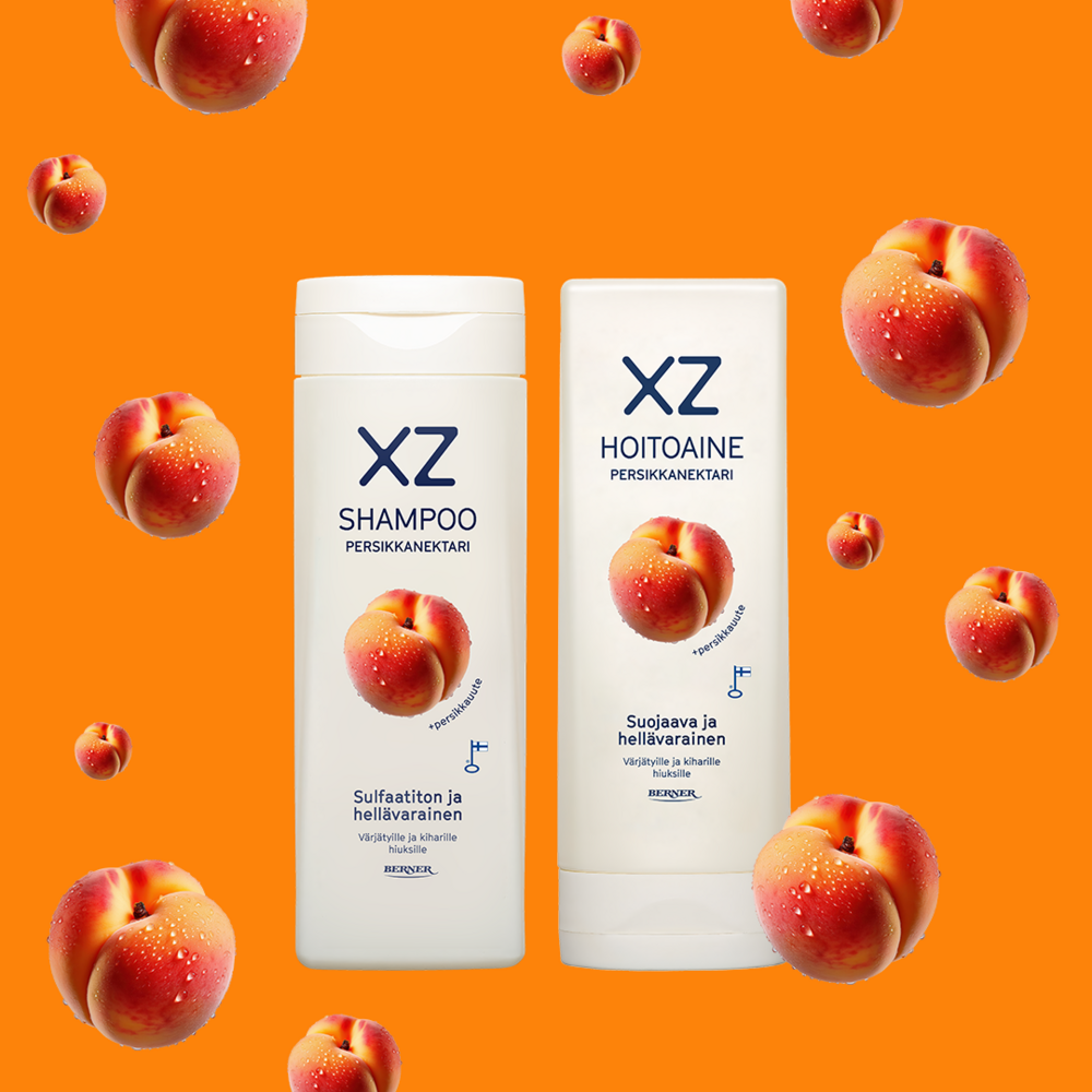 Tuotekuva: XZ Persikkanektari sulfaatiton shampoo 250ml
