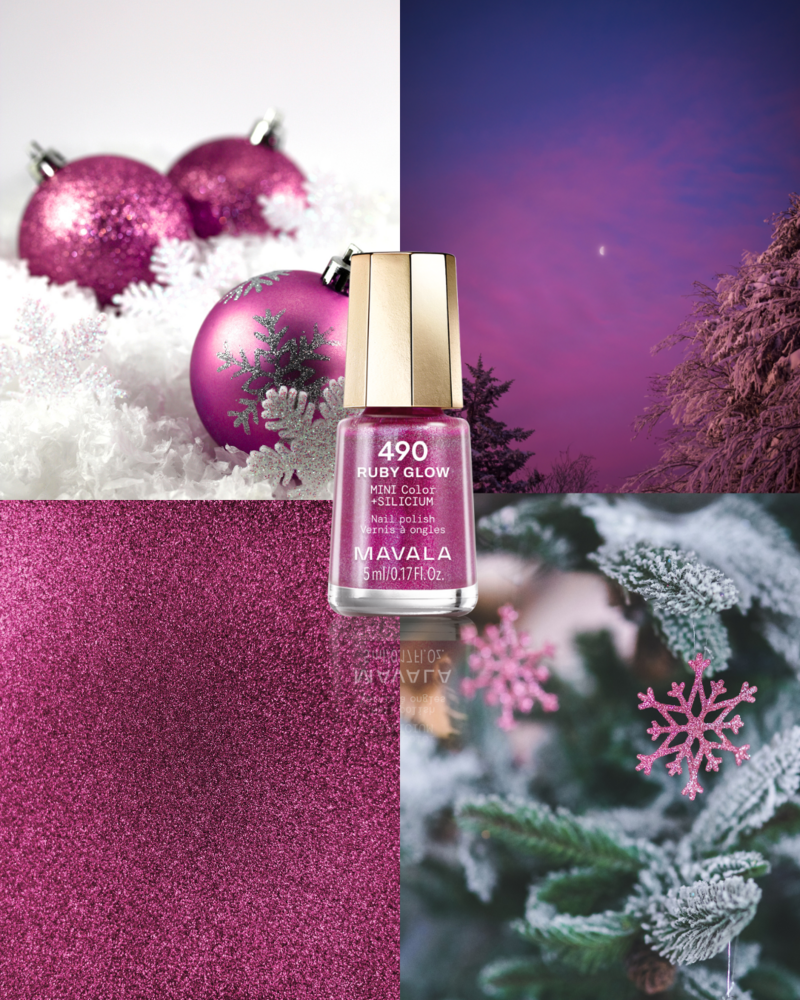 Tuotekuva: Mavala Mini Color Reverie-kausilakka 5 ml 490 Ruby Glow