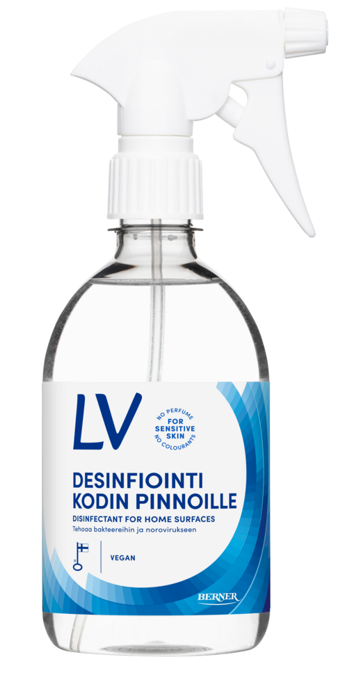 Tuotekuva: LV 500ml Desinfiointi kodin pinnoille