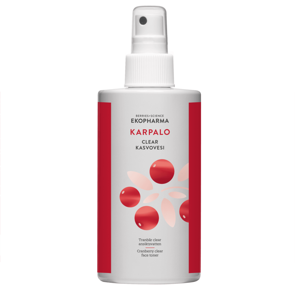 Tuotekuva: EKOPHARMA TESTERI Karpalo CLEAR Kasvovesi 250ml