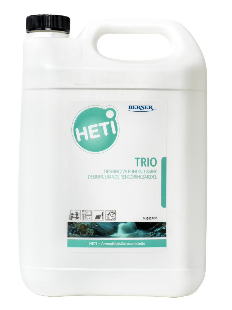 Tuotekuva: HETI Trio 5 L desinfioiva puhdistusaine