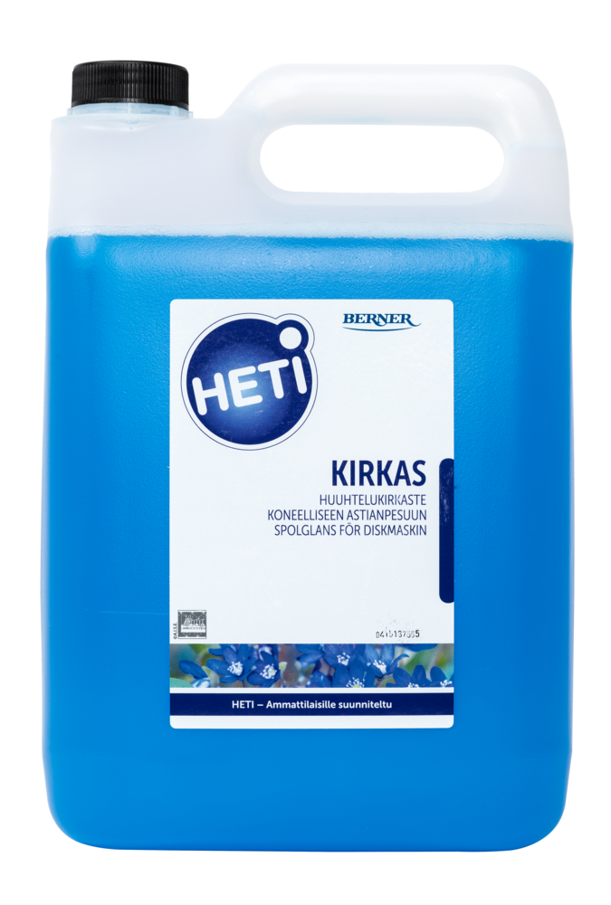 Tuotekuva: HETI Kirkas 5 L huuhtelukirkaste koneelliseen astianpesuun