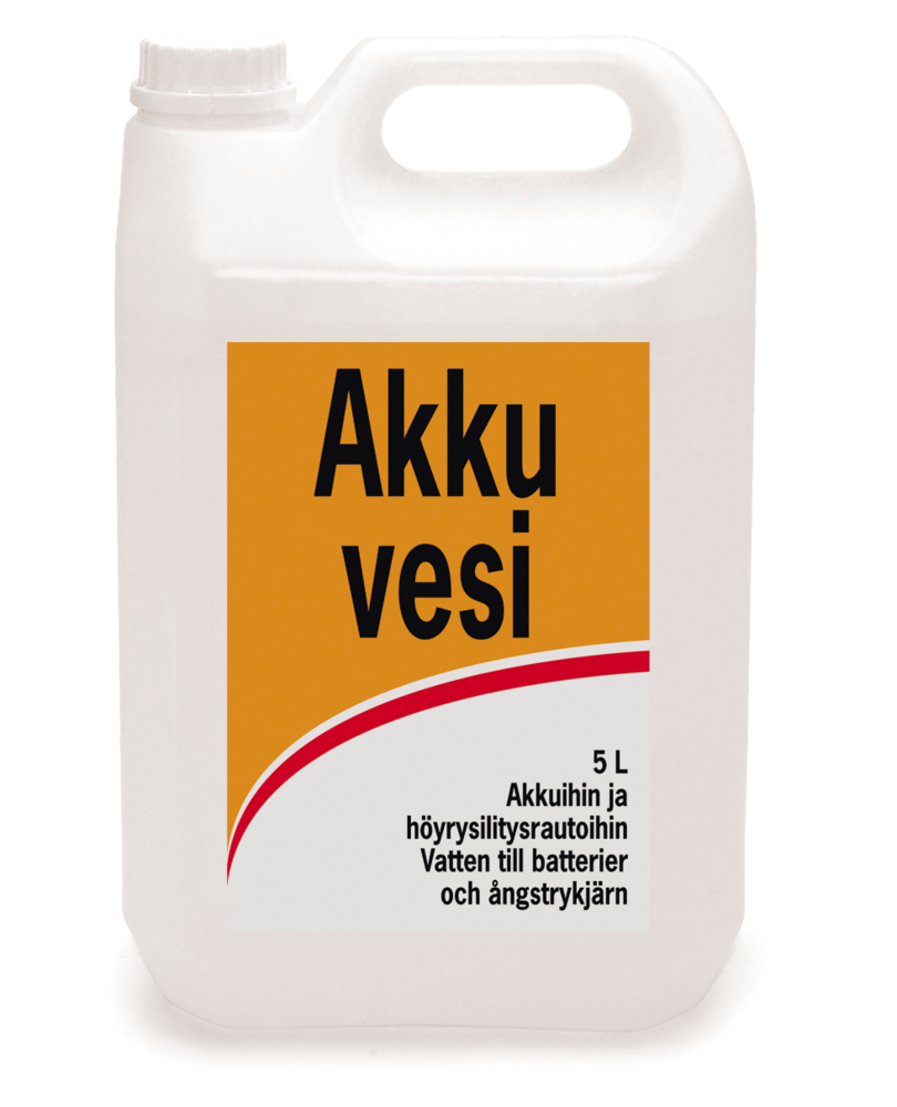 Tuotekuva: Akkuvesi-100 5 L