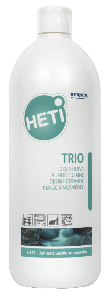 Tuotekuva: HETI Trio 1 L desinfoiva puhdistusaine