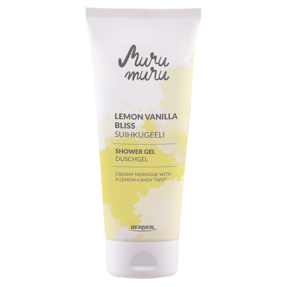 Tuotekuva: Murumuru Lemon Vanilla Bliss suihkugeeli 200ml