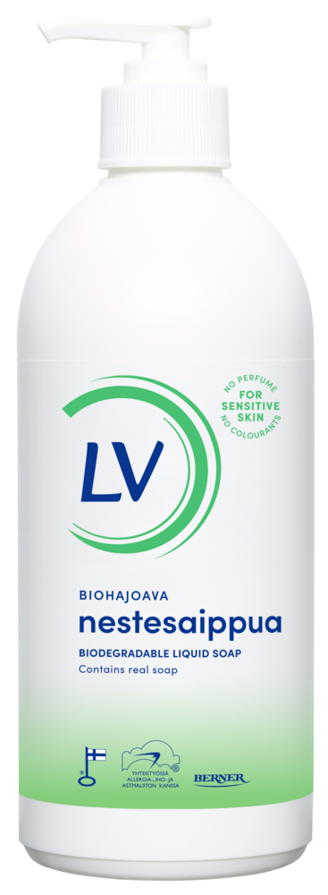 Tuotekuva: LV Biohajova nestesaippua 500ml