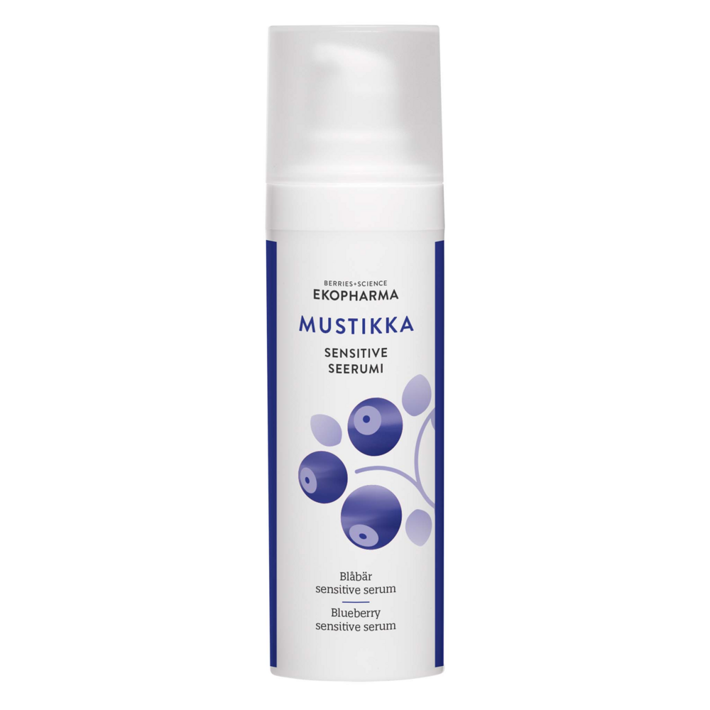 Tuotekuva: EKOPHARMA Mustikka Sensitive Seerumi TESTERI